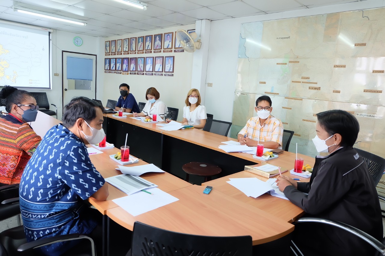 title - ผู้ตรวจราชการกรม ประชุมติดตามผลการดำเนินงานตามแผนการตรวจราชการ ส.ป.ก. ประจำปีงบประมาณ พ.ศ. 2565 รอบที่ 2 เขตตรวจราชการที่ 3 ณ ส.ป.ก. ราชบุรี